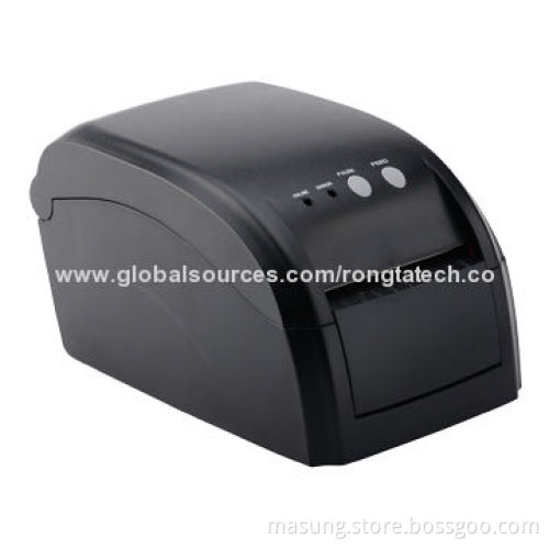 Label thermal printer, has USB/serial/parallel/LAN interfaces, supports three-in-one or two-in-one